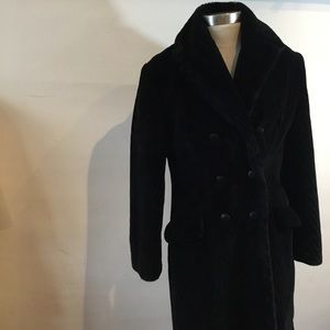 Versace Jeans Faux Fur Plush Jacket